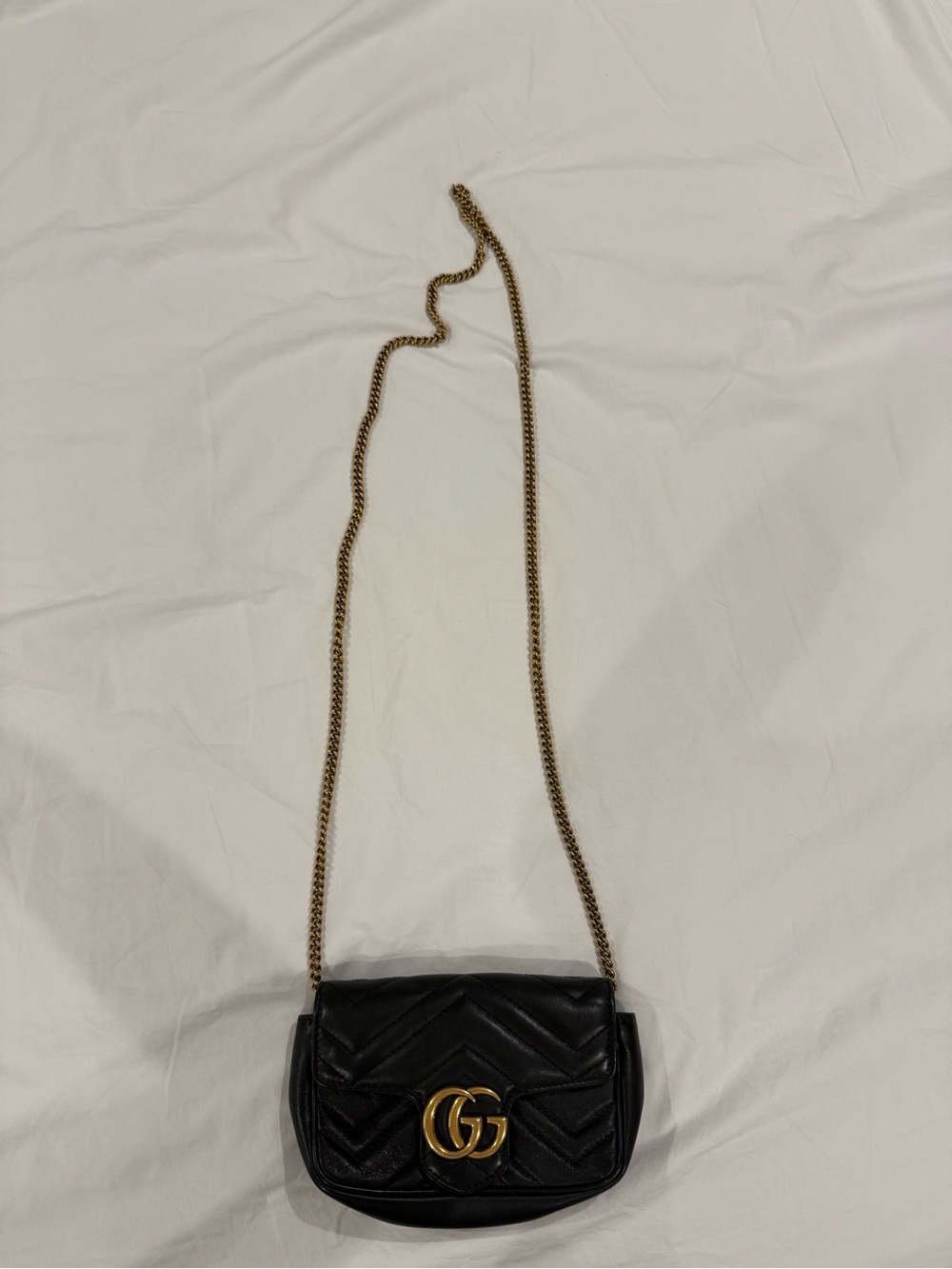 Gucci black wallet on a chain 2019 - Picture 2 of 2